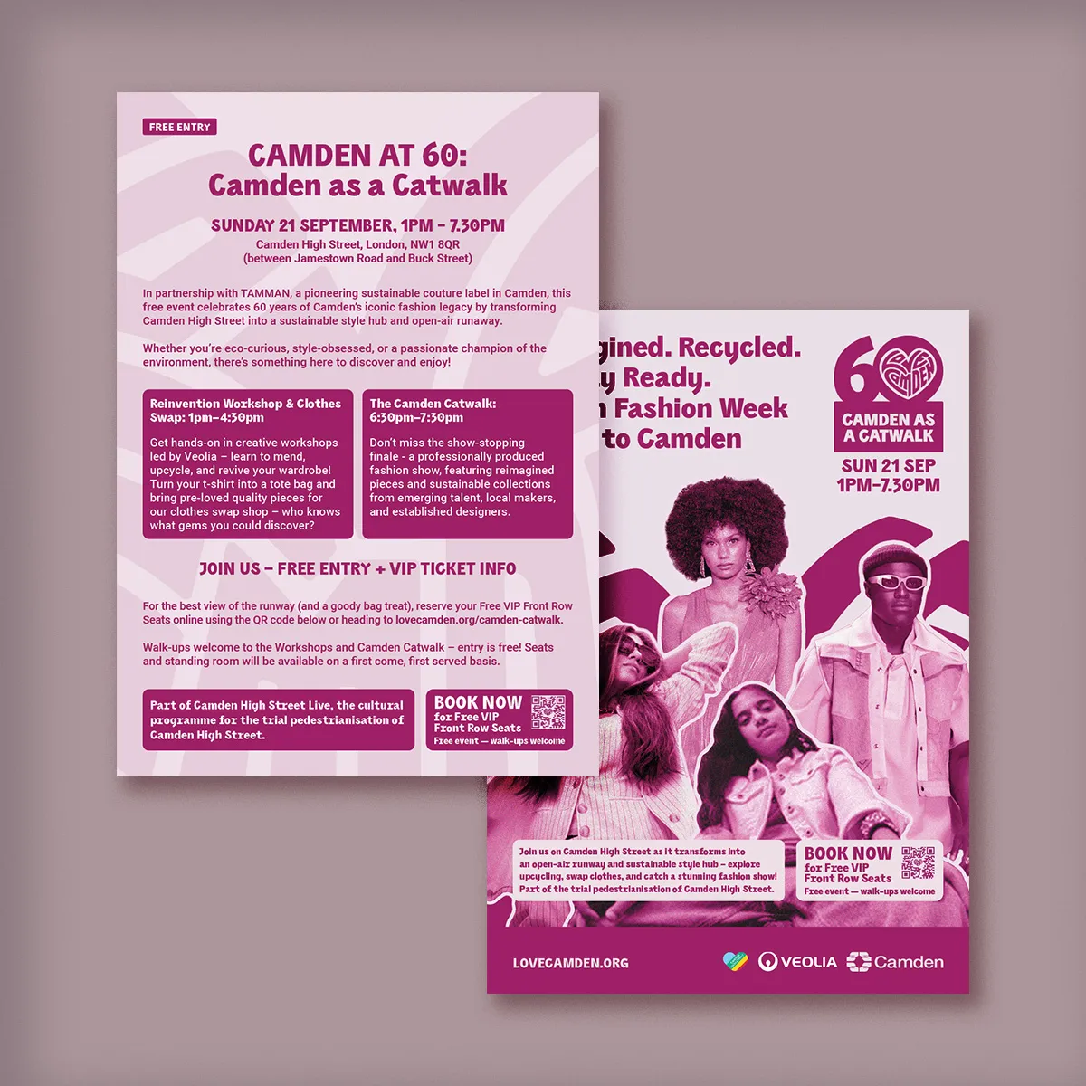 Catwalk A5 Flyer